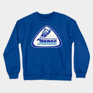 Defunct Houston Aeros Hockey Team Crewneck Sweatshirt